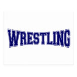 Wrestling University Style Postcards