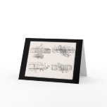 Wright Brothers Aeroplane Patent Plans 1908 cards