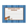 Writable Advice Card All-Star Blue Post Cards