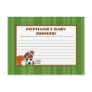 Writable Advice Card All-Star Green Post Card