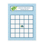 Writable Bingo Card Turtle Reef Ocean Sea Turtle Post Cards