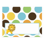 Writable Place Card Jungle King Lion Safari Zoo Post Cards