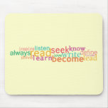 Write, Define, Inspire Mousepad