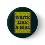 Write Like a Girl Charcoal