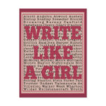 Write Like a Girl Lipstick
