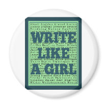 Write Like a Girl Peacock