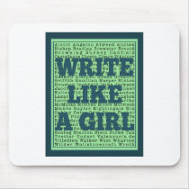 Write Like a Girl Peacock