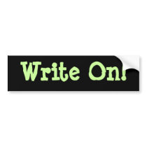 Write On! Buber Sticker Bumper Sticker
