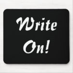 Write On! mousepads