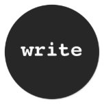 write stickers