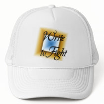 Write to FIght Baseball Bap Trucker Hat