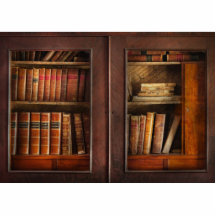 Writer - Books - The book cabinet Acrylic Cut Out