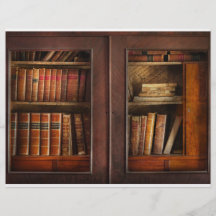 Writer - Books - The book cabinet Full Colour Flyer
