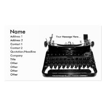 Writer Business Card
