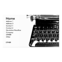 WRITER BUSINESS CARD