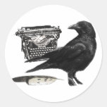 Writer Crow stickers