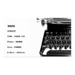 Writer Editor Author Novelist Book Business Card