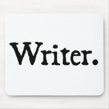 Writer. Mouse Pads