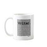 "Writer." mugs