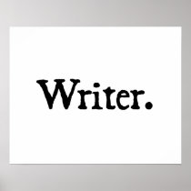 Writer. Print