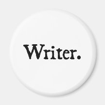 Writer. Refrigerator Magnet