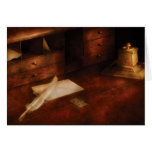 Writer - The Writers Desk Greeting Card