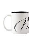 Writer Two-Tone Mug (black lettering)