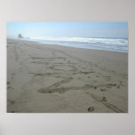 writing in the sand