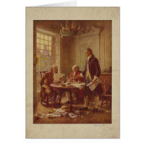 Writing the Declaration of Independence by Ferris