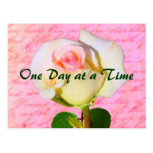 Written with Rose ODAT Postcard