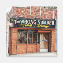 Wrong Number Magnet