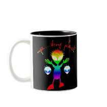 Wrong Planet Alien Mugs