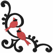 Wrought Iron & Cardinals