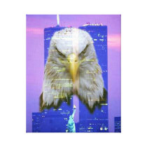 WTC 9/11 Rememberance Small Canvas Art Canvas Print