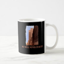 WTC Street View Never Forget 9/11 Tshirts Mug