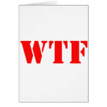 WTF cards