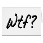 Wtf cards
