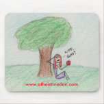 "WTF, God?" Mousepad
