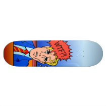 WTF retro skateboard