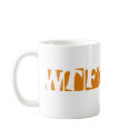 WTF? - Slim-Dog-C Mug - Orange