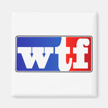 WTF Sports Fan Magnets
