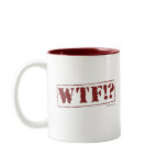 WTF Stamp Mug