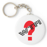 WTF With Question Mark keychains
