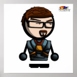 WTFcomic Freeman Poster