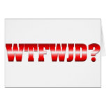 WTFWJD? cards