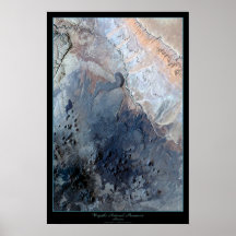 Wupatki National Monument Arizona satellite poster