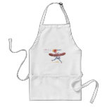 Wurst Girl Exaggeration Vintage Card aprons
