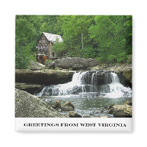 WVA GREETINGS FRIDGE MAGNET