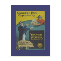 WW1 Collectors Card 1914 CANADA PROPAGANDA Postcard