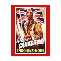 WW1 Collectors Card 1914 CANADA PROPAGANDA Post Card